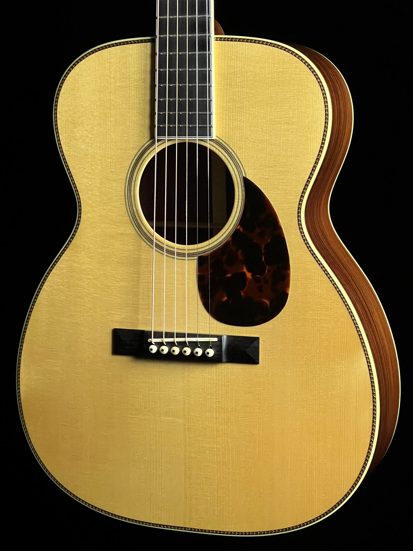 Bourgeois Custom OM Summer NAMM 2008 Collection Adirondack Spruce / Pao Rosewood Acoustic Guitar - Consignment