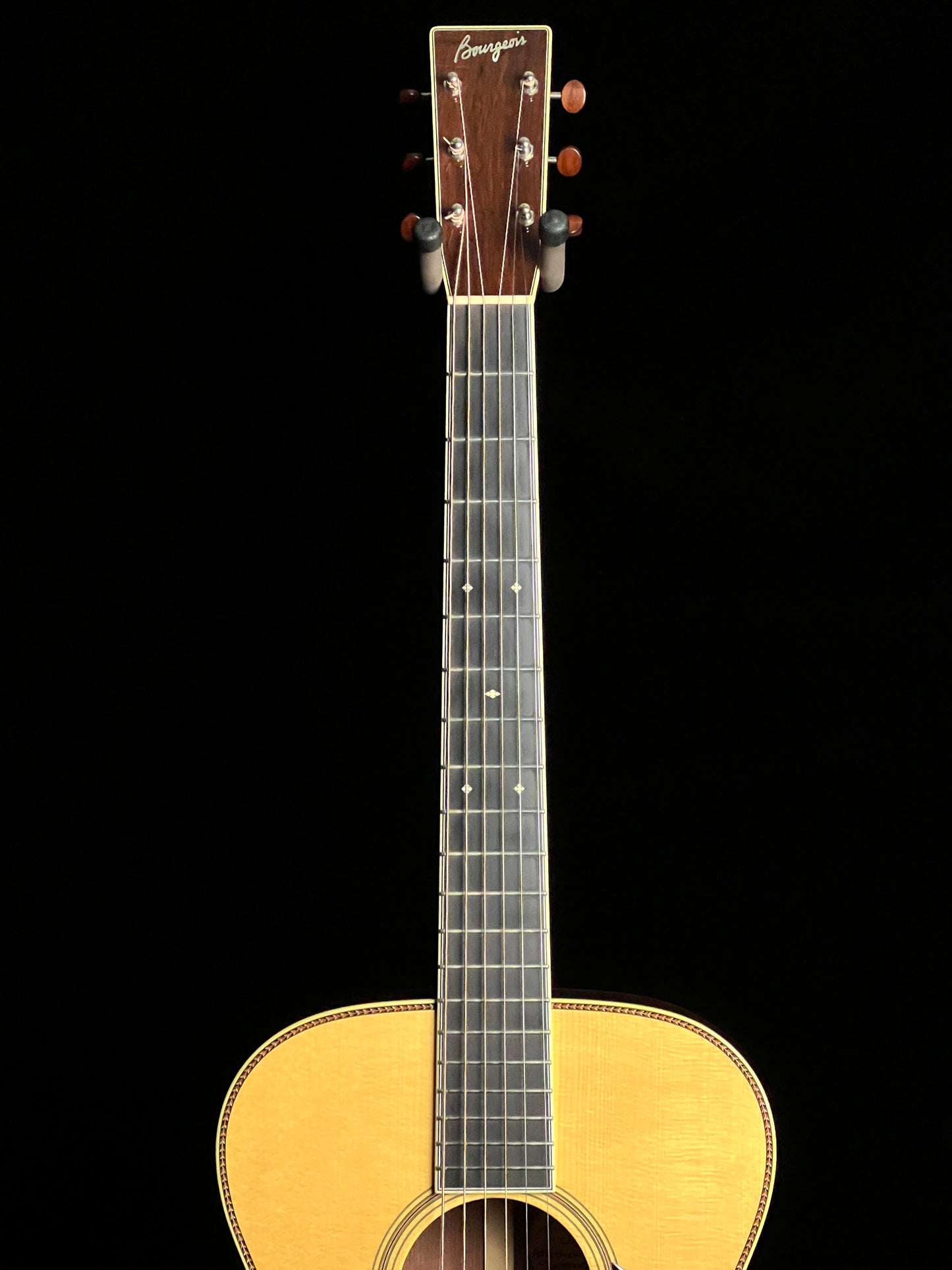 Bourgeois Custom OM Summer NAMM 2008 Collection Adirondack Spruce / Pao Rosewood Acoustic Guitar - Consignment