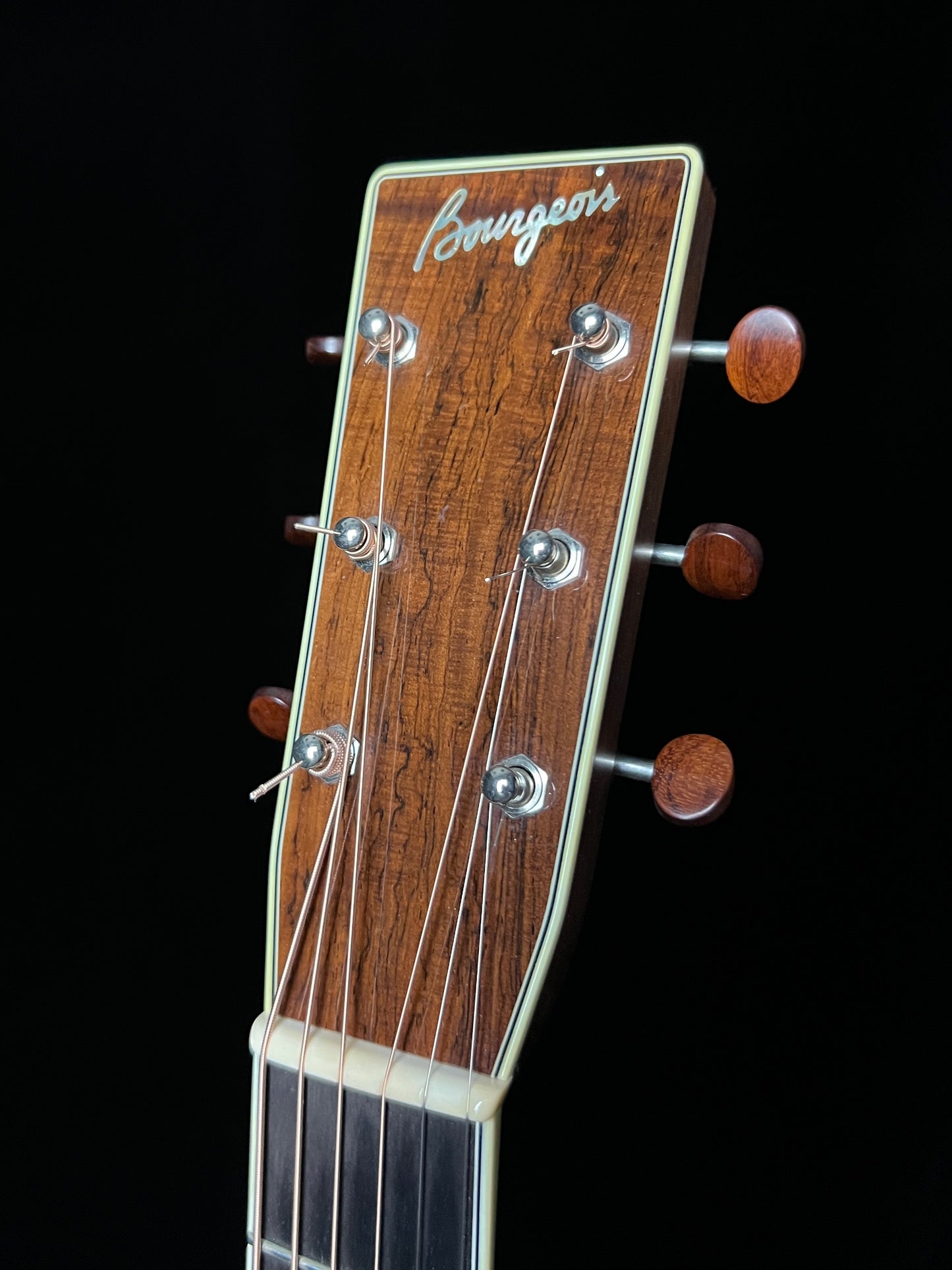 Bourgeois Custom OM Summer NAMM 2008 Collection Adirondack Spruce / Pao Rosewood Acoustic Guitar - Consignment