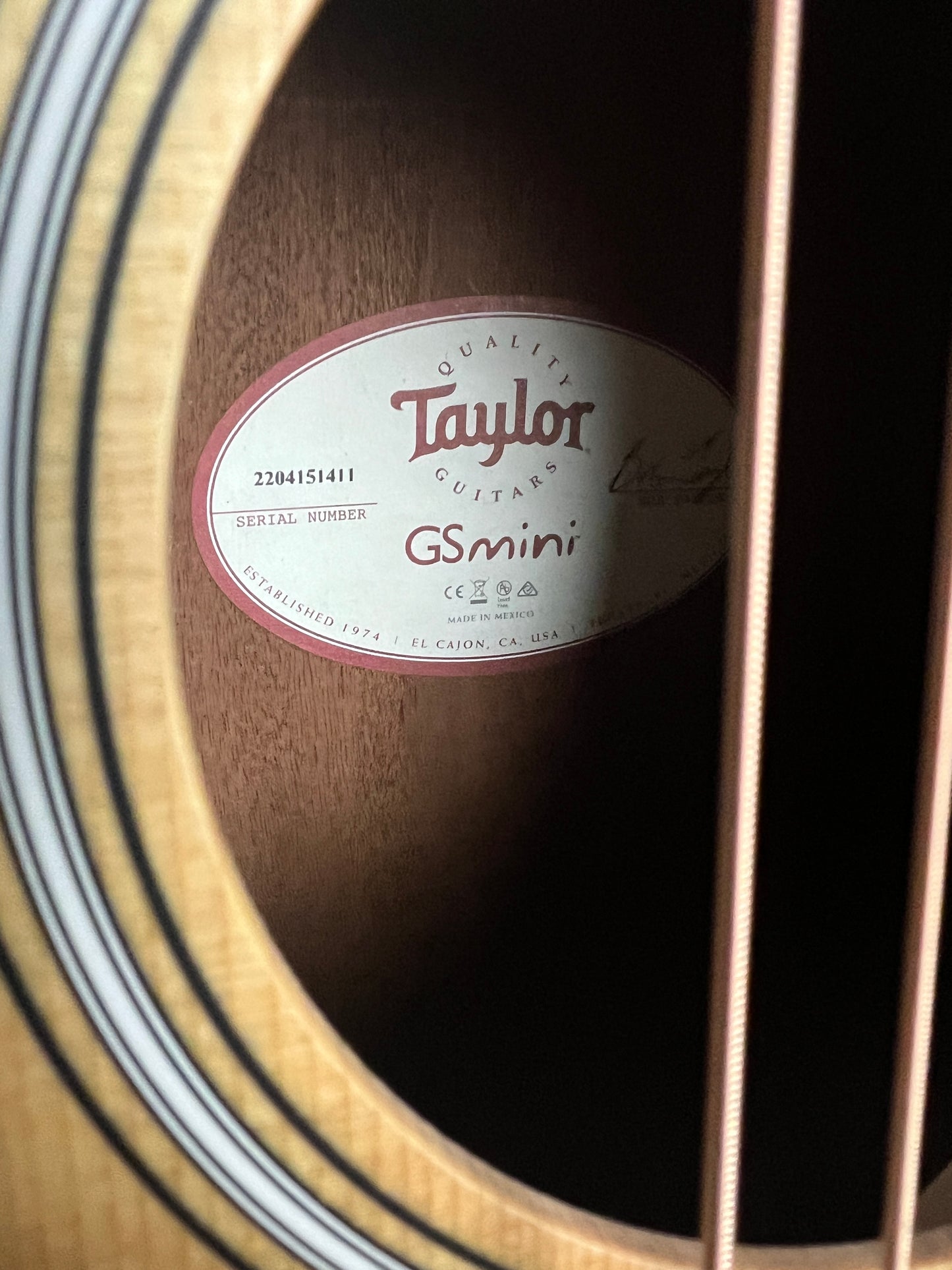 Taylor GS Mini Rosewood Acoustic Guitar - Consignment