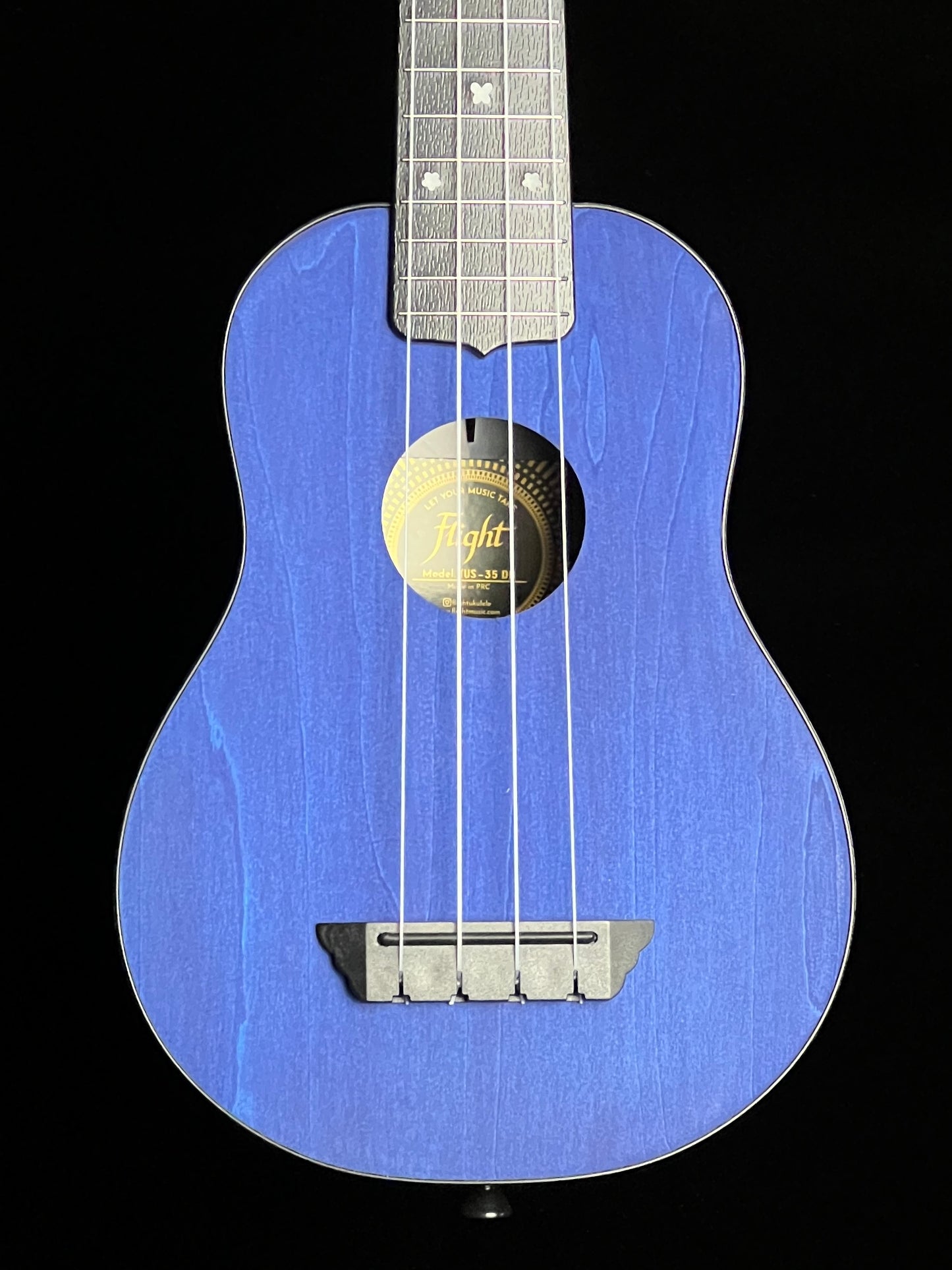 Flight Travel Soprano Ukulele Dark Blue - TUS35 DB