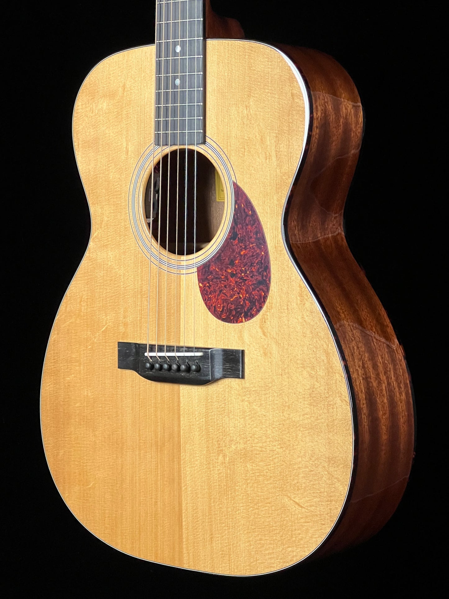 SOLD - Eastman E1 OM-DLX Sitka Spruce and Sapele Acoustic Guitar with Fishman Pick Up - New