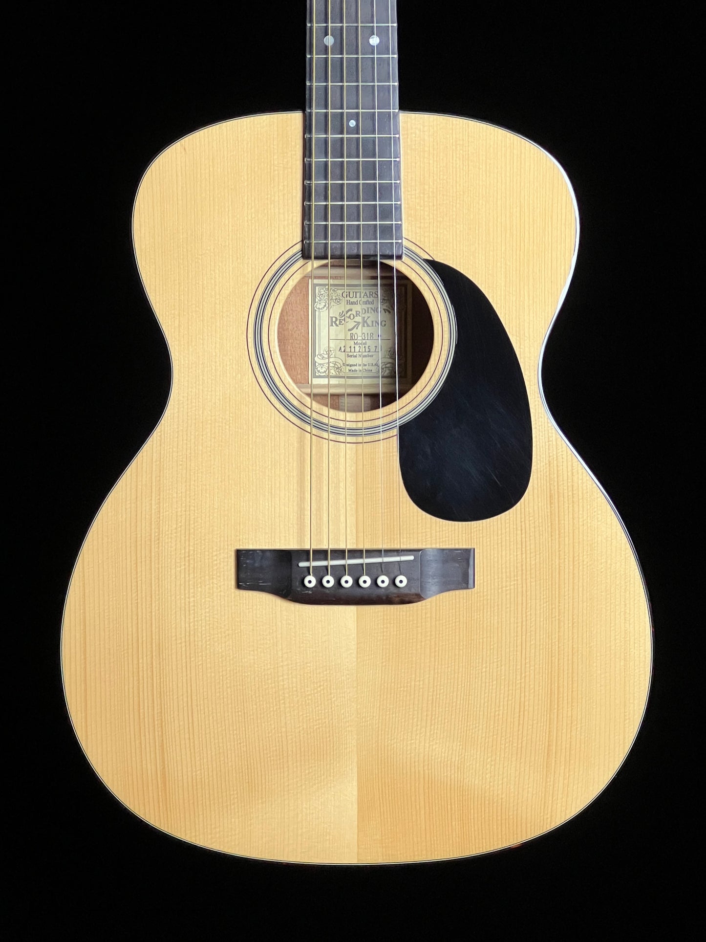SOLD - Recording King RO-318 000 Acoustic Guitar Adirondack Spruce/Mahogany - Used