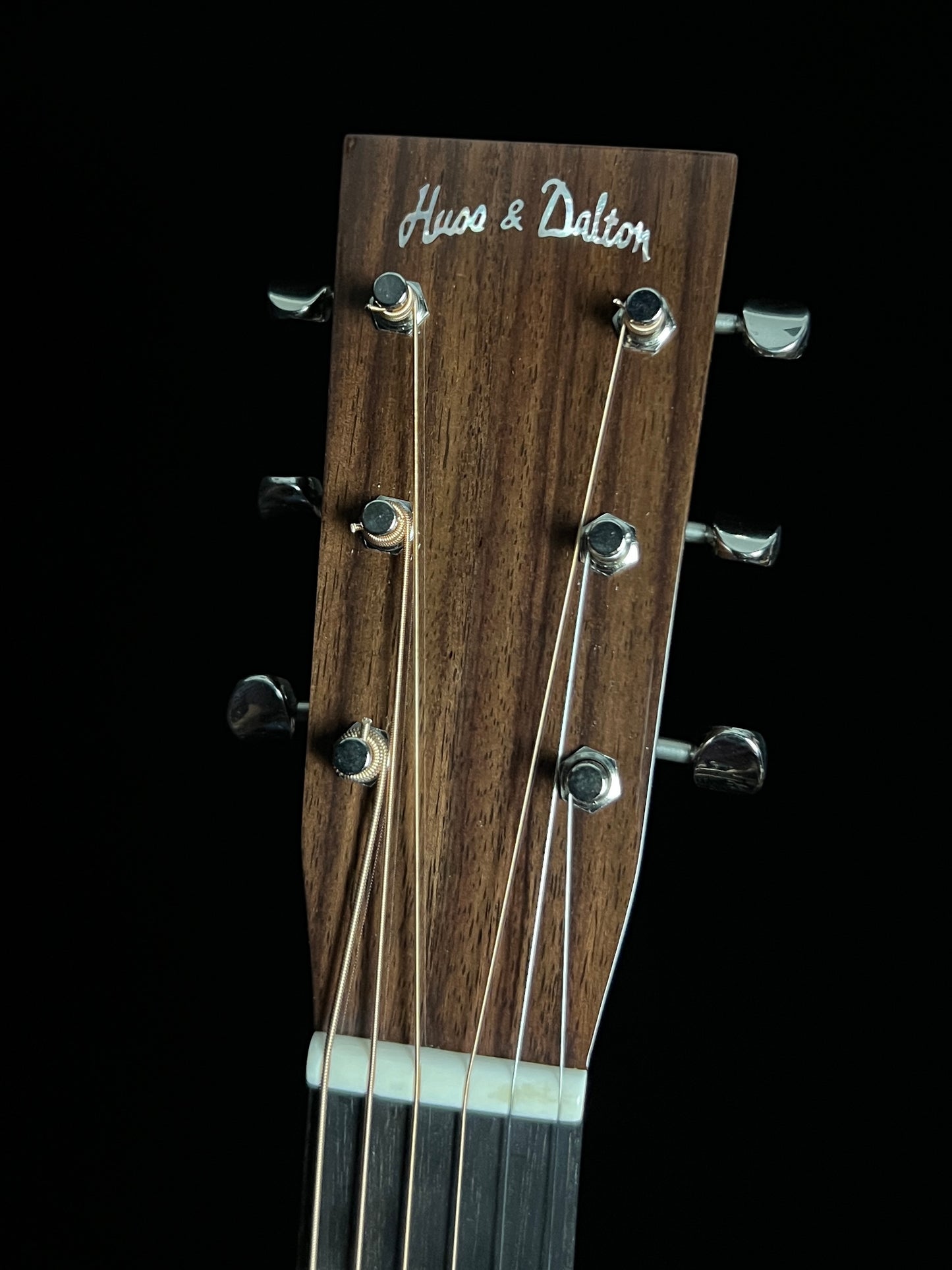Huss & Dalton TD-R Custom Thermo-Cured Bear-Claw Sitka Spruce/Figured Indian Rosewood Dreadnought Acoustic Guitar - New