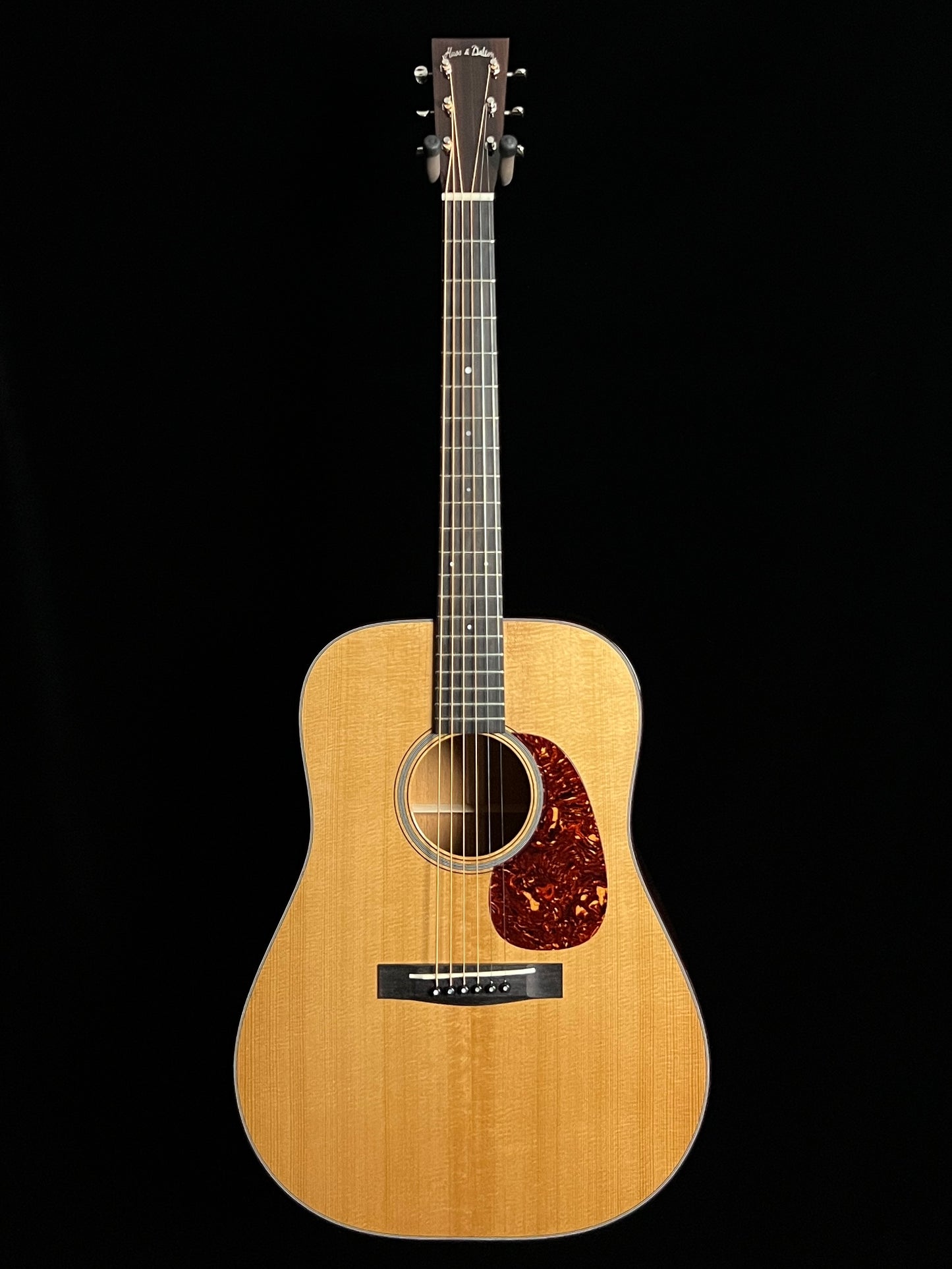 SOLD - Huss & Dalton TD-M Custom Thermo-Cured Sitka Spruce / Mahogany Dreadnought Acoustic Guitar - New