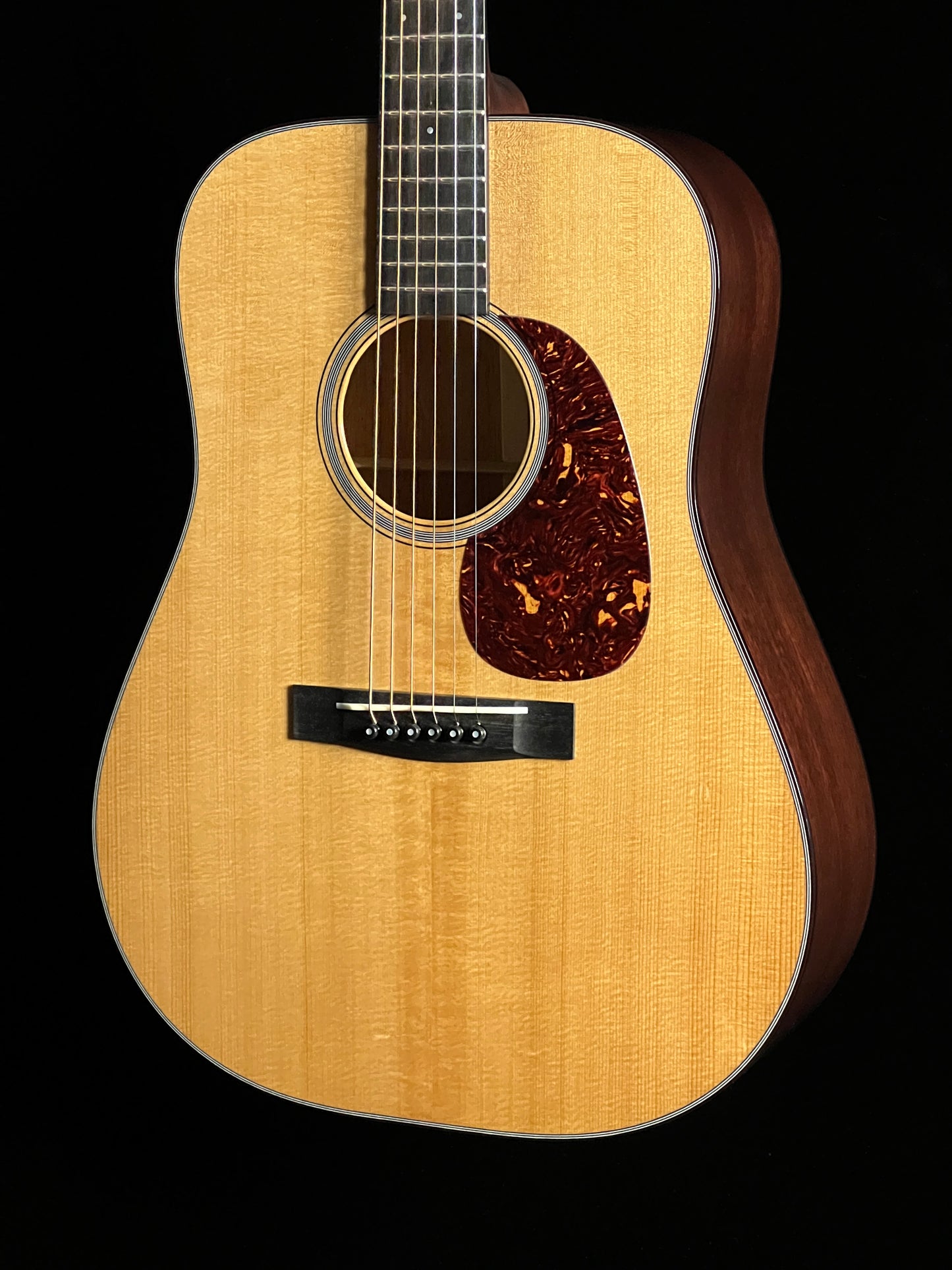 SOLD - Huss & Dalton TD-M Custom Thermo-Cured Sitka Spruce / Mahogany Dreadnought Acoustic Guitar - New