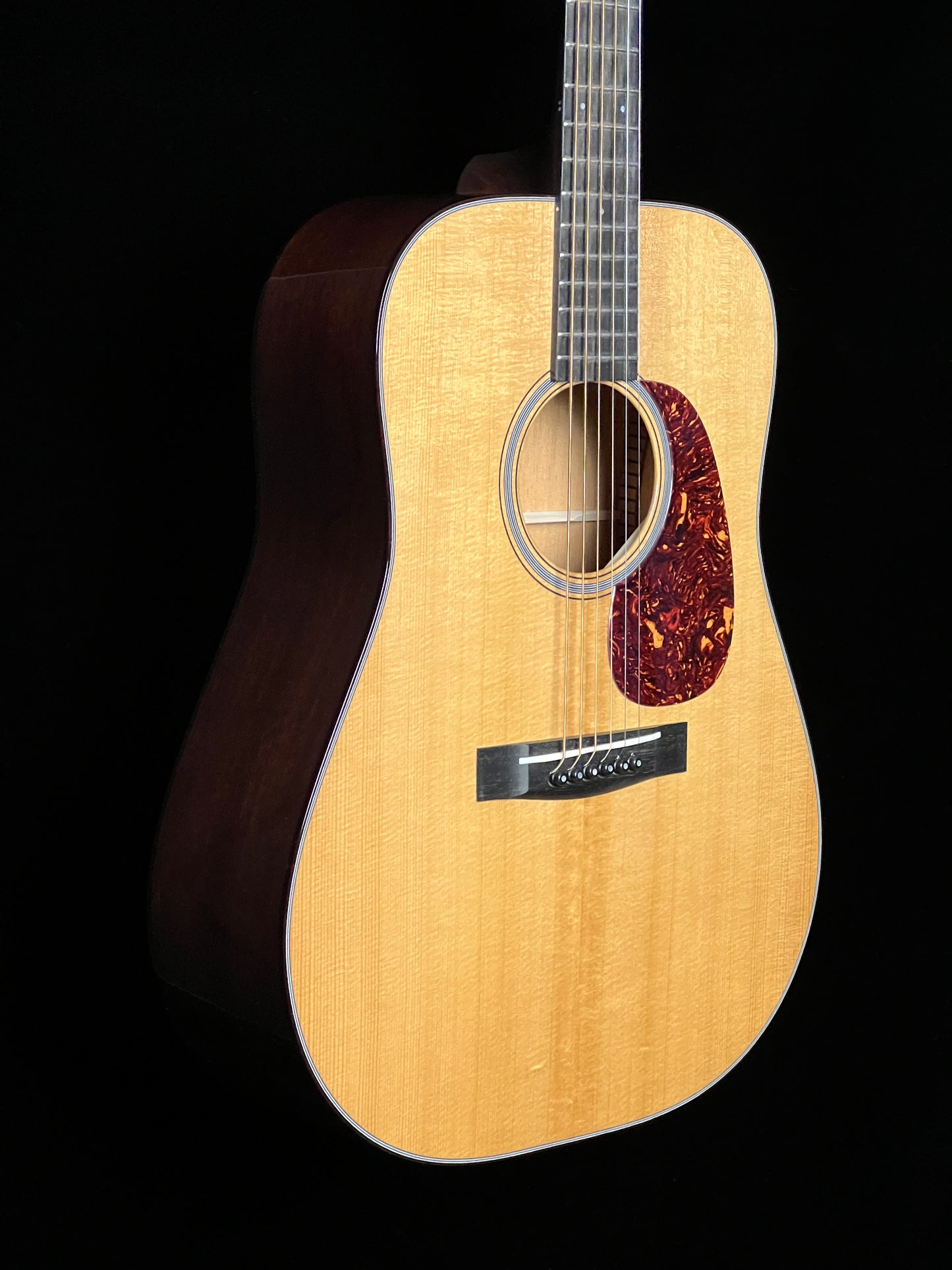 SOLD - Huss & Dalton TD-M Custom Thermo-Cured Sitka Spruce / Mahogany Dreadnought Acoustic Guitar - New