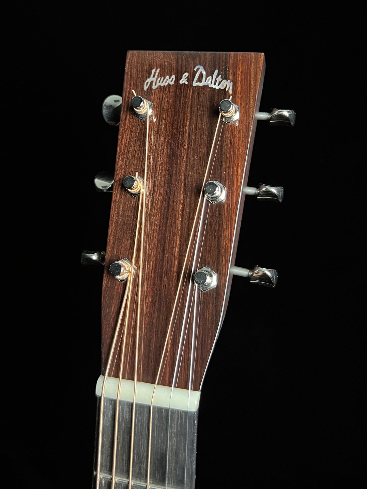 SOLD - Huss & Dalton TD-M Custom Thermo-Cured Sitka Spruce / Mahogany Dreadnought Acoustic Guitar - New