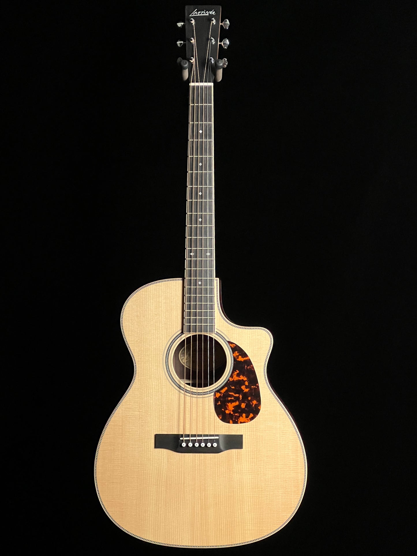 Larrivée OMV-40RE Legacy Series Sitka Spruce/Indian Rosewood Acoustic Guitar with L. R. Baggs StagePro Element - New