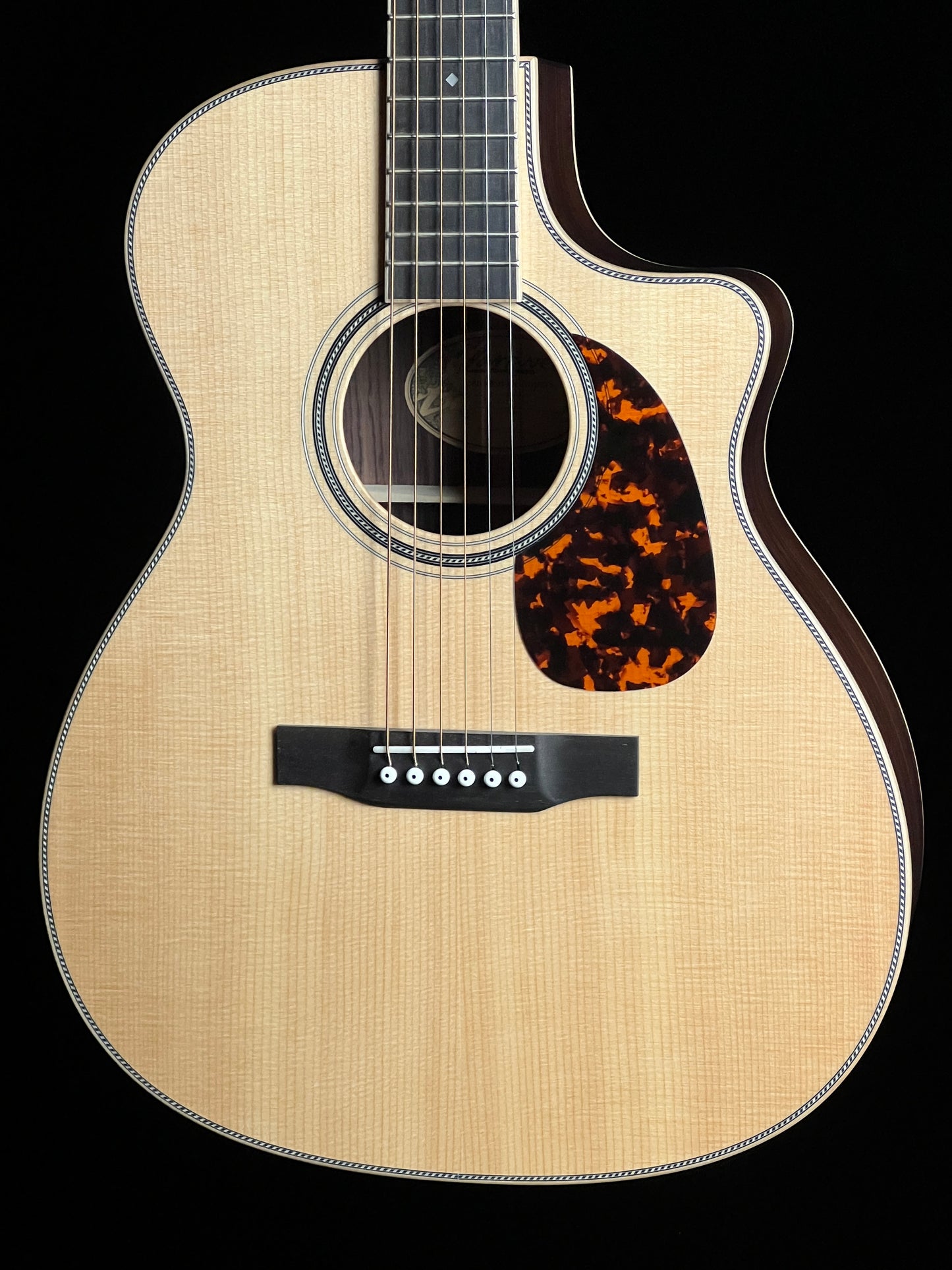 Larrivée OMV-40RE Legacy Series Sitka Spruce/Indian Rosewood Acoustic Guitar with L. R. Baggs StagePro Element - New