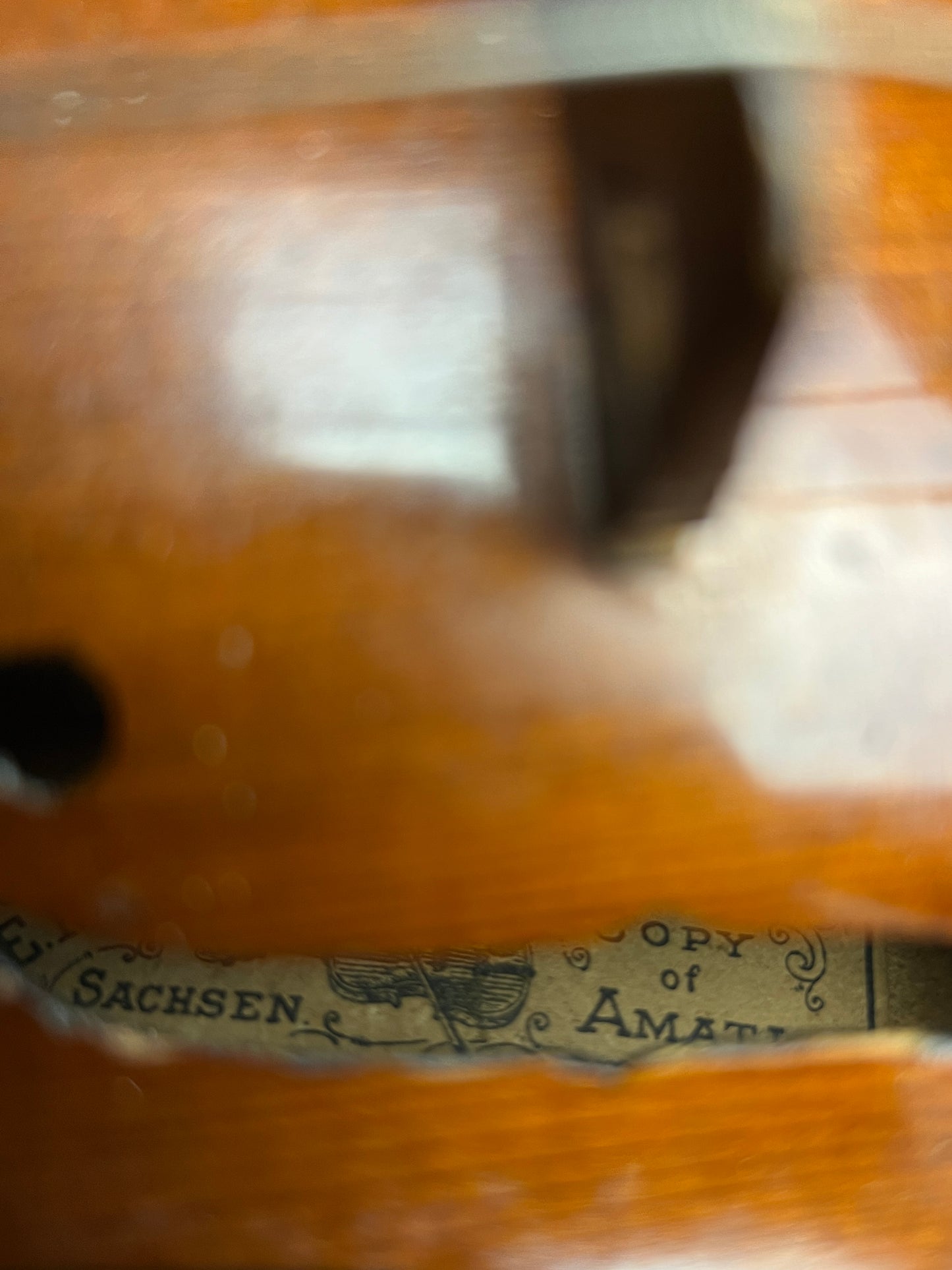 Martin Sachsen Copy Of Amati Violin / Fiddle - Consignment