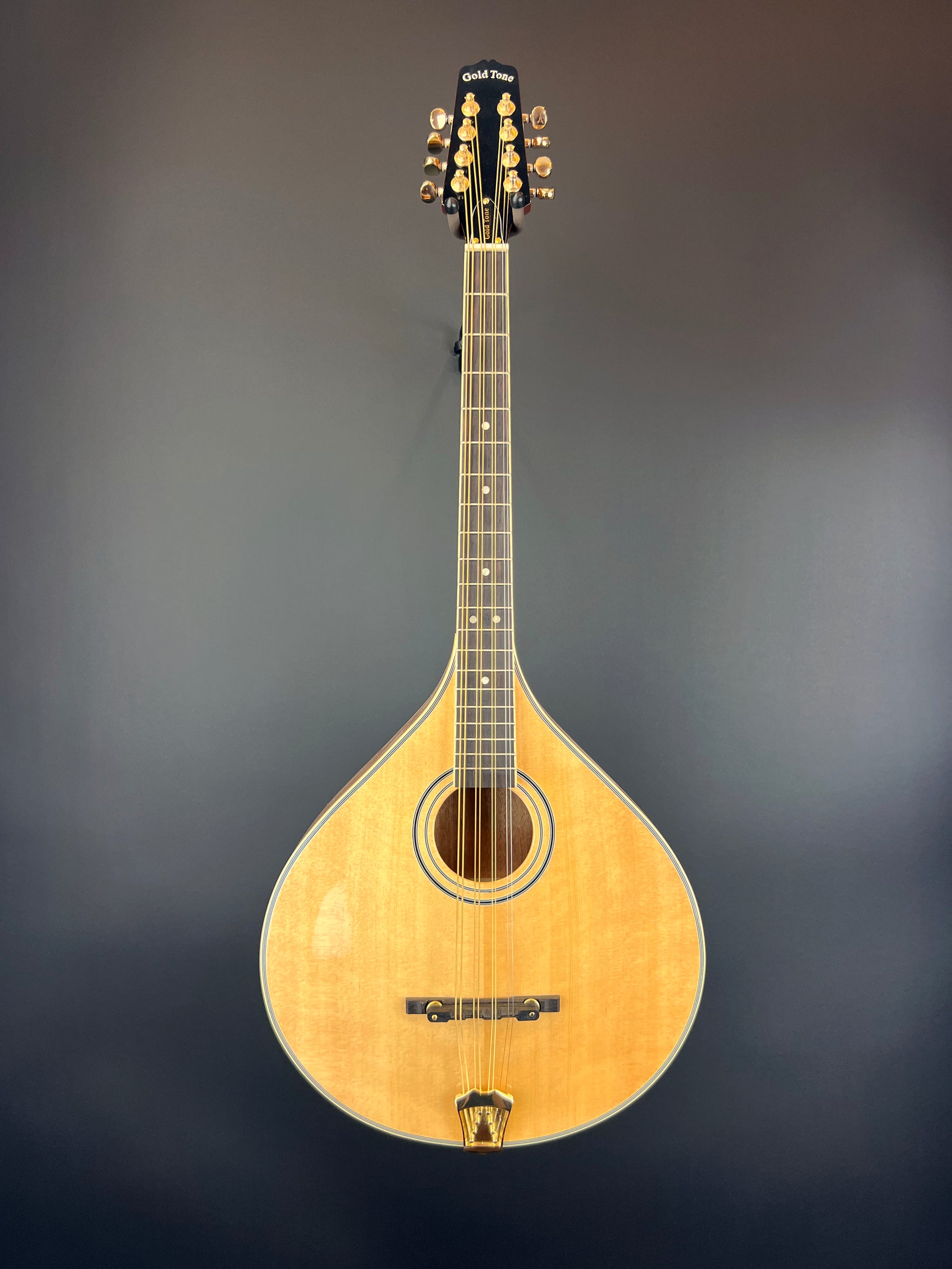 Gold Tone OM-800+ Acoustic/Electric Mandolin, Natural, For Sale