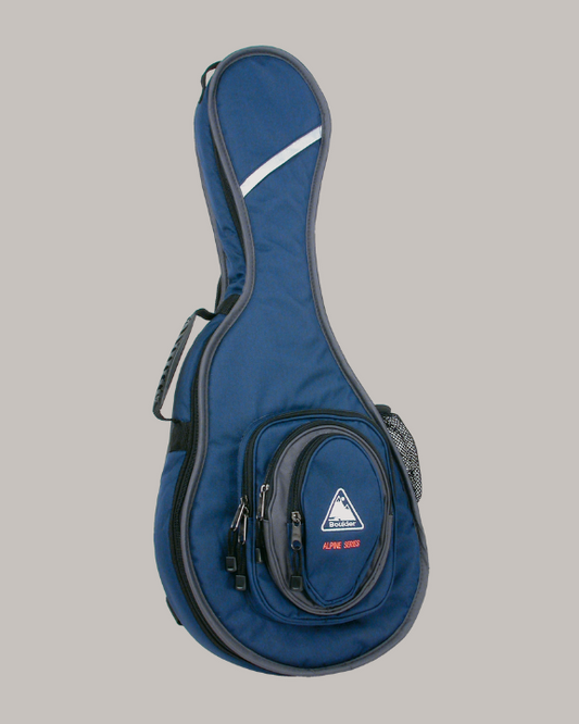 Boulder CB-320BL Alpine Deluxe F-Model Mandolin Gig Bag – Navy Blue