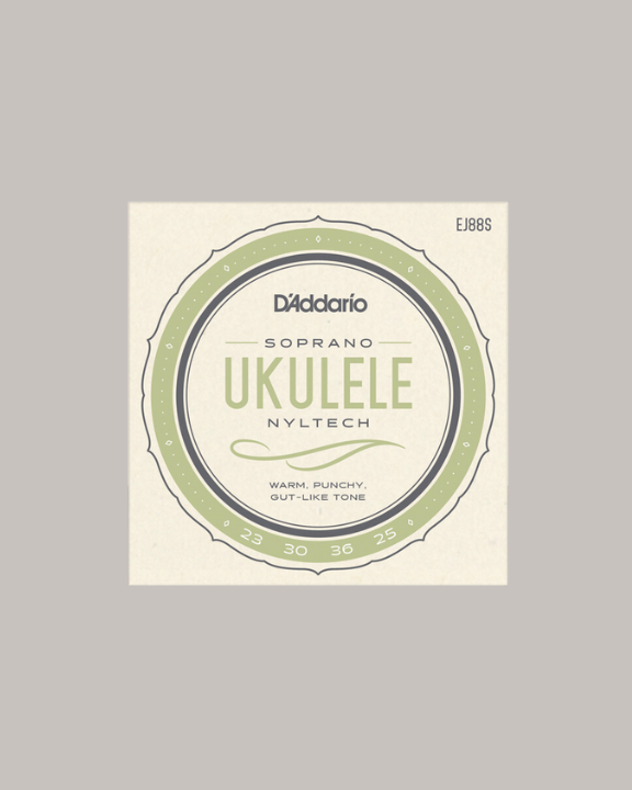 D'Addario Soprano Ukulele Nyltech Strings EJ88S