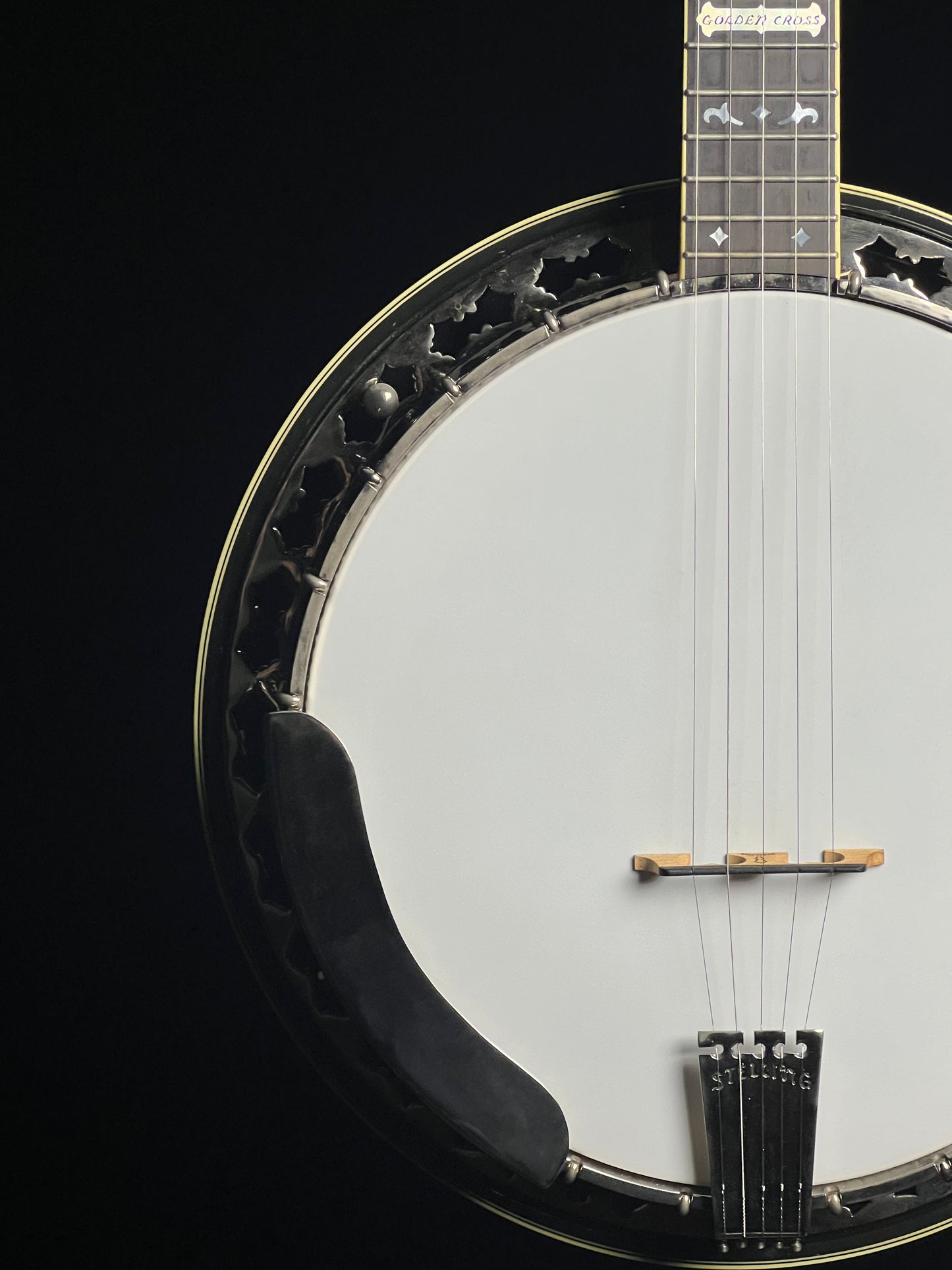 SOLD - 1987 Stelling Golden Cross 5-String Banjo - Used