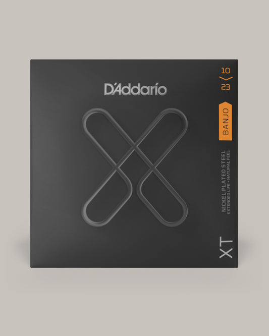 D'Addario XT Banjo Nickel Plated Steel Medium 10-23 XTJ1023